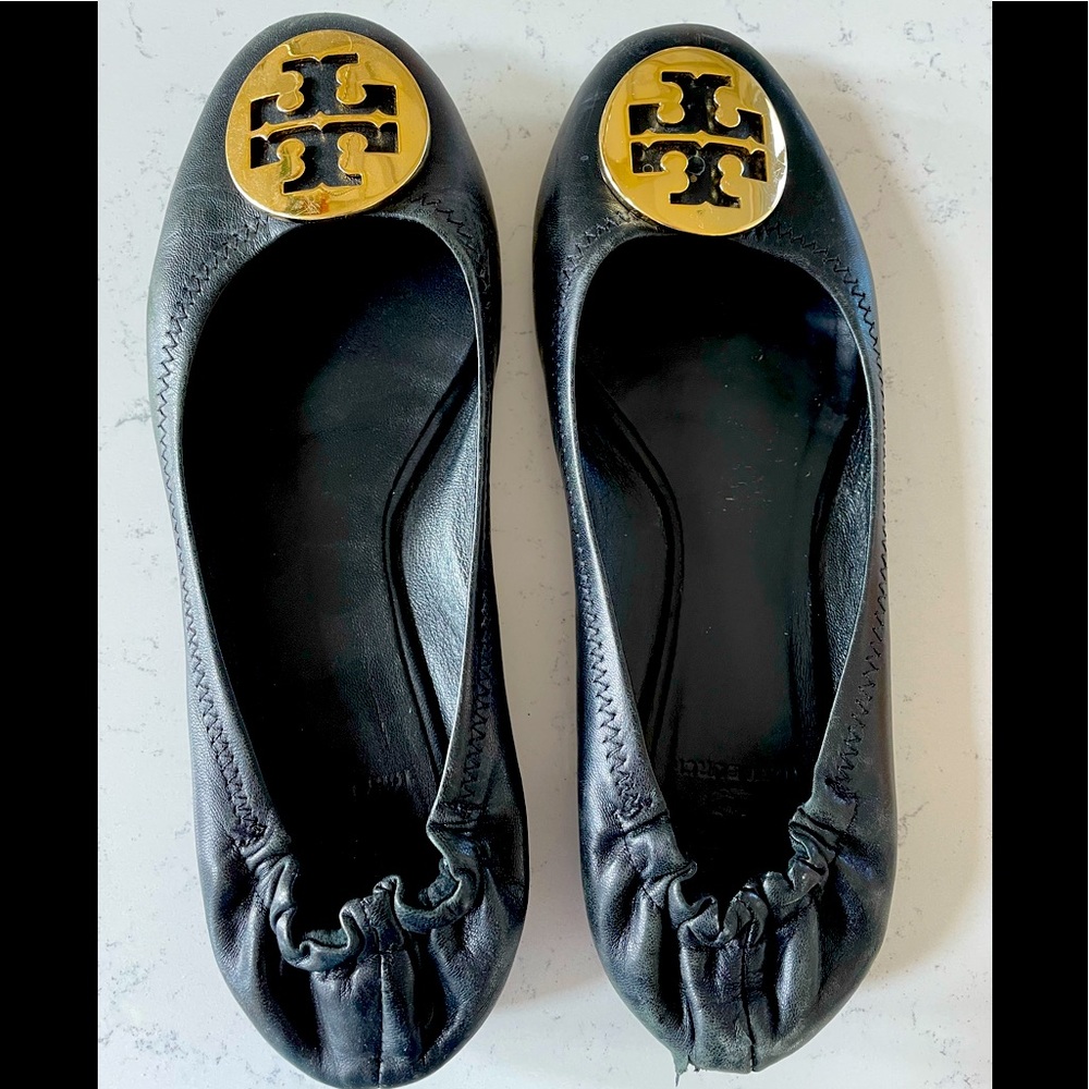 Tory Burch mini travel ballet flats